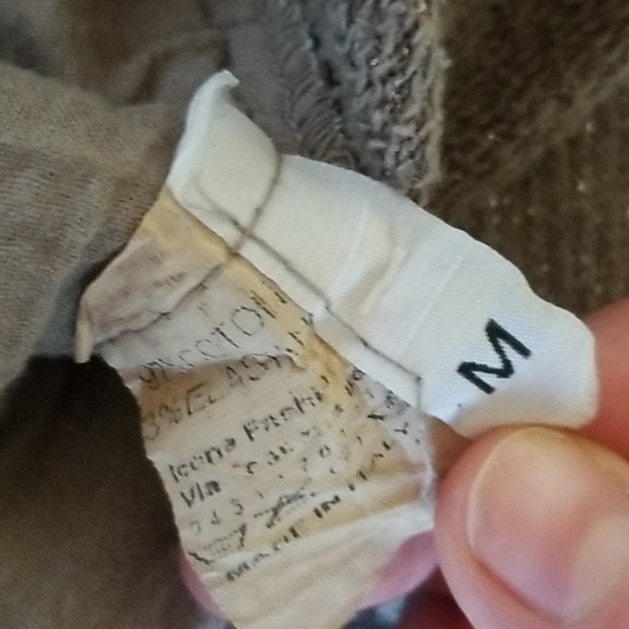 Made in Italy cotton sequin top/sweater - Picture 5 of 6